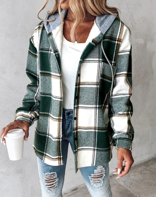 Louise™ - Luxury Hoodie Jacket – Green