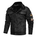 Griffin - Elegant Warm Fleece Leather Jacket