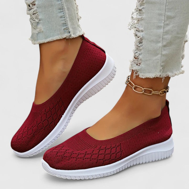 Odara | Orthopedic Slip-Ons Red