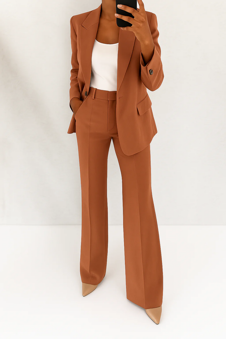 Marguerite | Women's Wide Leg Blazer Suit Set
