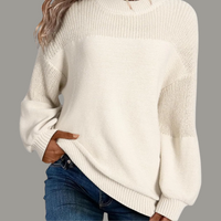 Marigold | Women's Round Neck Relaxed Sweater