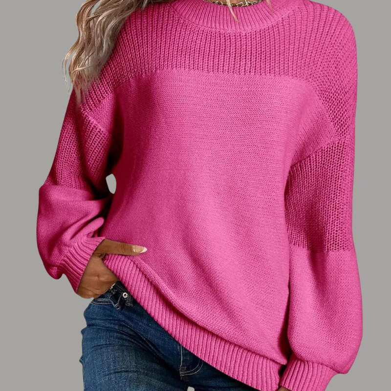 Marigold | Women's Round Neck Relaxed Sweater