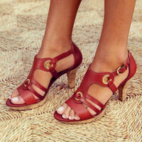 Maxine | Women's Strappy Block Heel Sandals