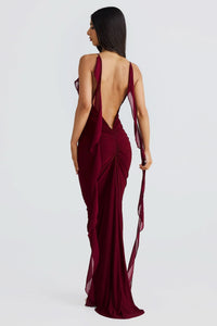 Camilla Ruffle Maxi Dress