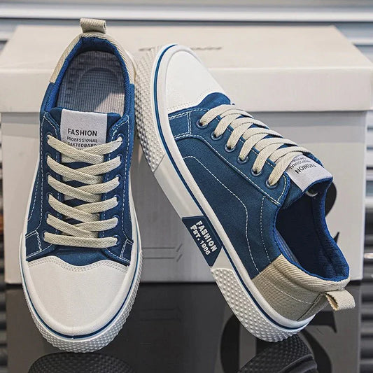 Murray - Lightweight Breathable Casual Vintage Sneakers – Blue