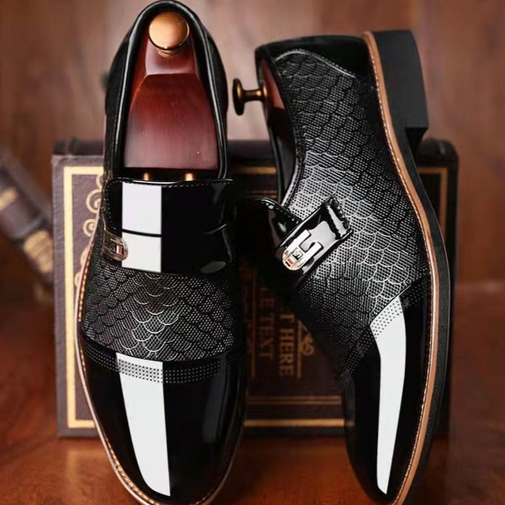 Milo | Men's Monk Strap Slip-On Dress Loafer