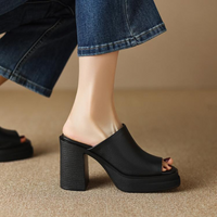 Minerva | Women's Block Heel Platform Sandals