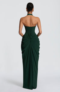 Minette Maxi Dress Emerald