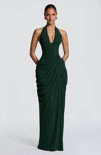 Minette Maxi Dress Emerald