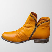 Mirabel | Women's Purple Zip Ankle Boots