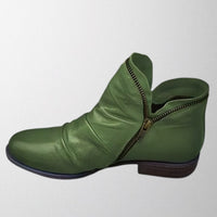 Mirabel | Women's Purple Zip Ankle Boots