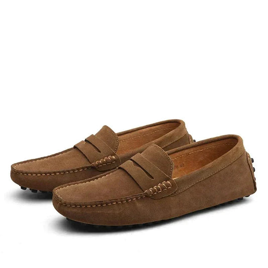 Henri - Classic Loafers – Brown