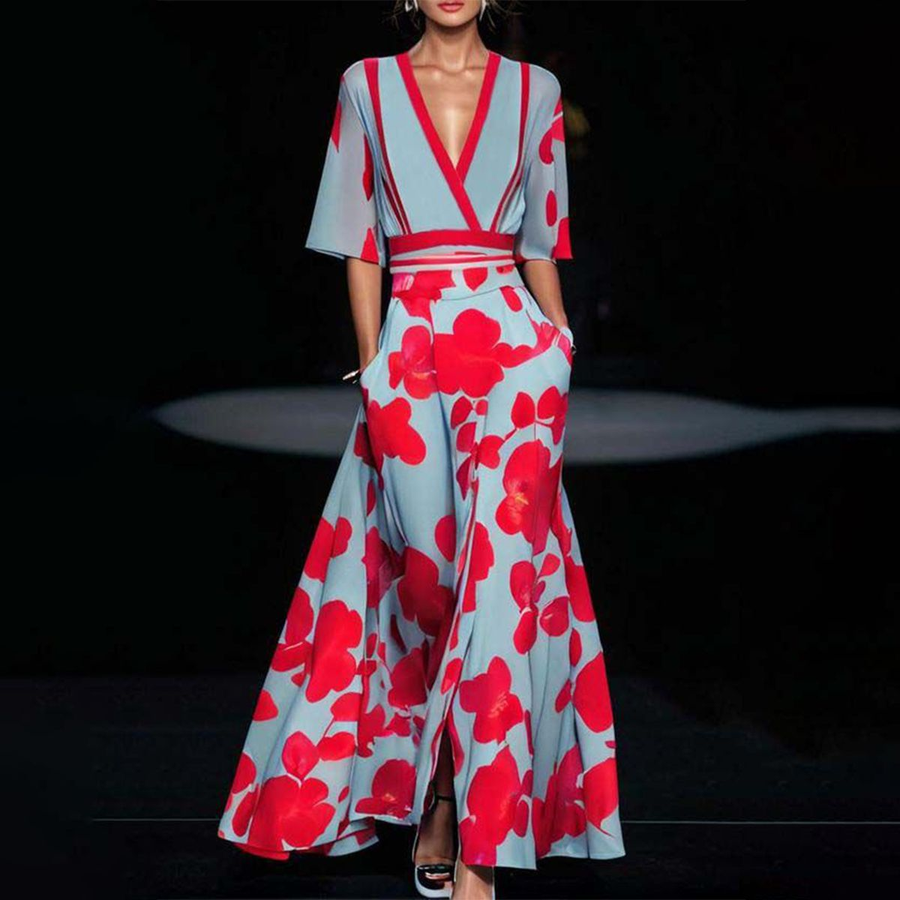 Madison - Elegant Viscose Dress