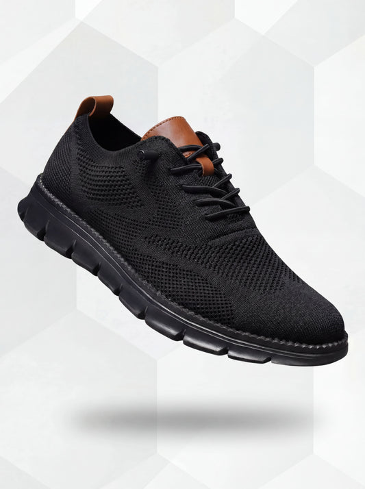 Heath – Ultracomfort Breathable Shoes in Black