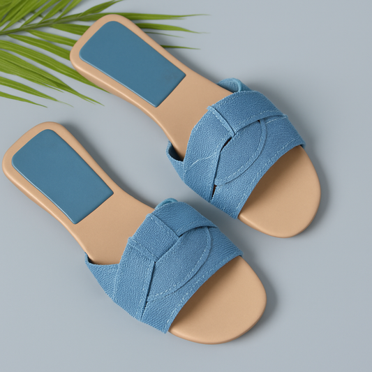 Nerissa | Women's Braided Slide Sandals