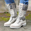 Nerissa | Women's Lace Up Knee High Boots