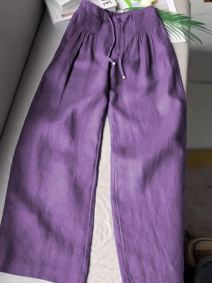 Nessa | Women's Wide Leg Drawstring Pants