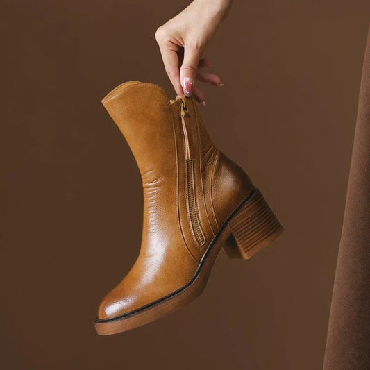 Nicolette | Women's Block Heel Ankle Boots