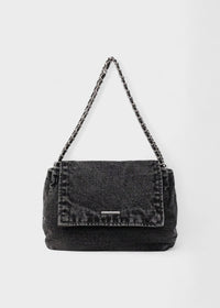 Briseida Denim Chain Bag
