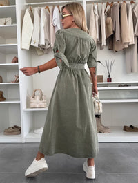 Isla™ | Radiant Denim Dress
