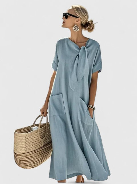 Antonina | Elegant Dress Blue