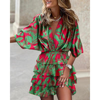 Margaret - Floral Midi Dress