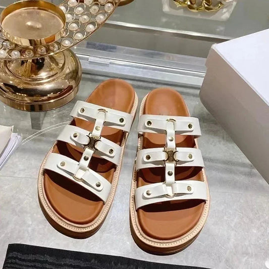 Octavia | Women's Studded Adjustable Buckle Sandals