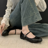 Odette | Women's Low Block Heel Mary Jane Shoes