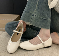 Odette | Women's Low Block Heel Mary Jane Shoes