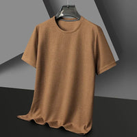 Oleander | Men's Waffle Knit Crew Neck T-Shirt