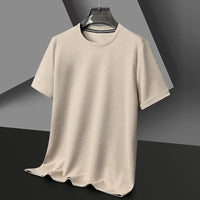 Oleander | Men's Waffle Knit Crew Neck T-Shirt