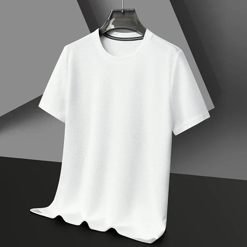 Oleander | Men's Waffle Knit Crew Neck T-Shirt