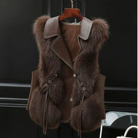 Ophira | Women's Collared Button Front Vest