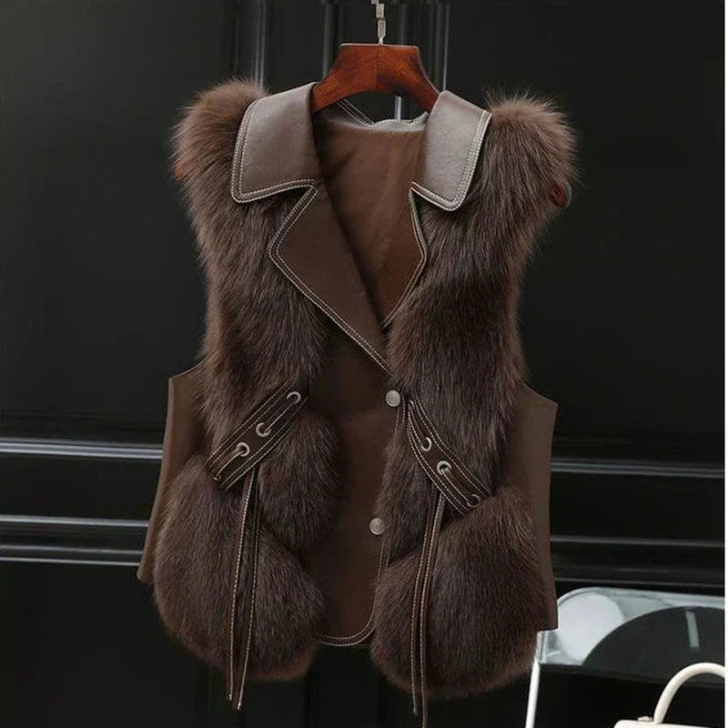 Ophira | Women's Collared Button Front Vest
