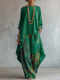 Mireyah – Boho Floral Two-Piece Set