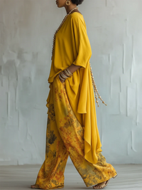 Mireyah – Boho Floral Two-Piece Set
