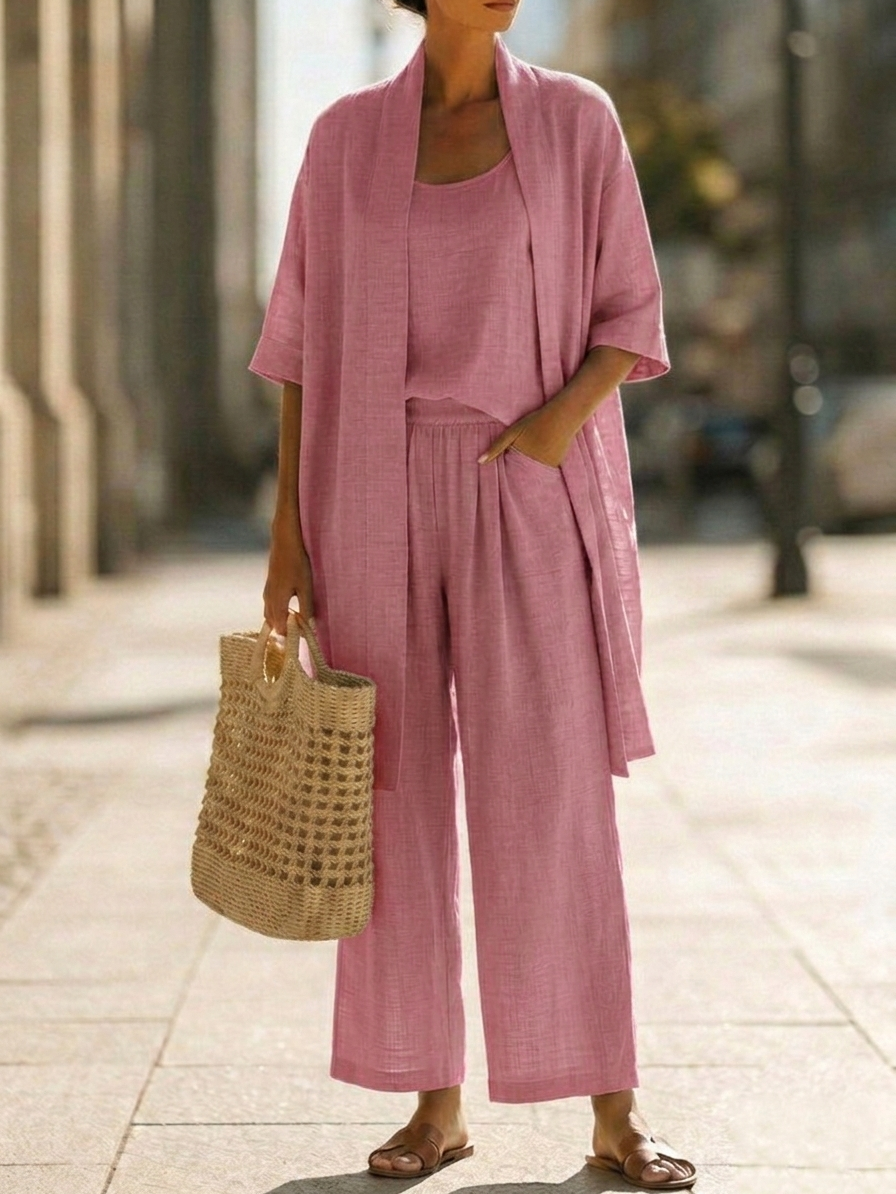 Runa - Lightweight Linen Co-Ord Set