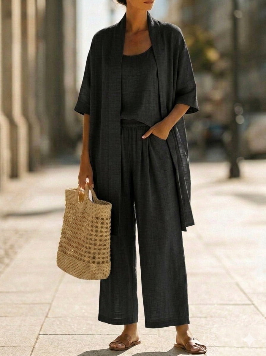 Runa - Lightweight Linen Co-Ord Set