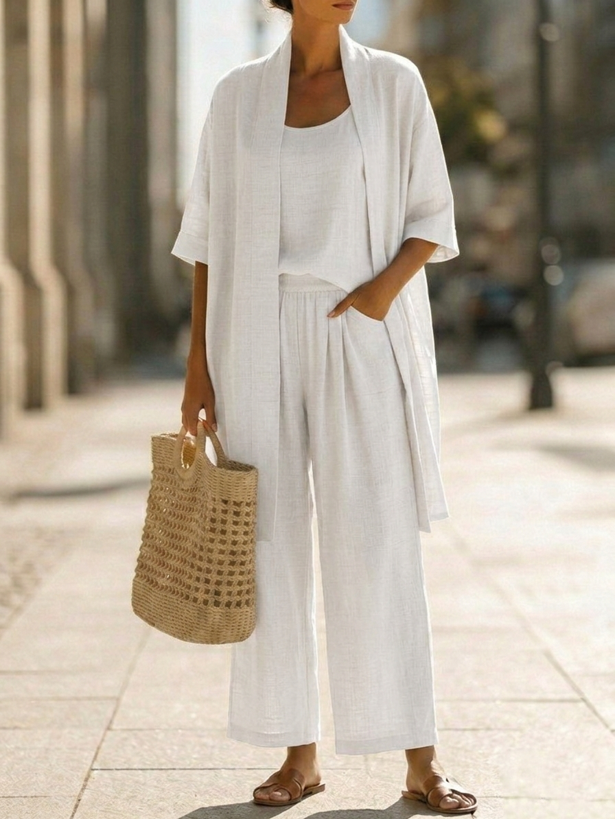 Runa - Lightweight Linen Co-Ord Set