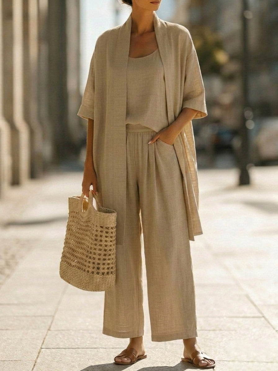 Runa - Lightweight Linen Co-Ord Set