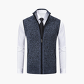Oswin | Men's Zip-Up Sweater Vest