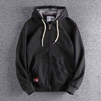 Ozren | Men's Full-Zip Hoodie with Kangaroo Pocket