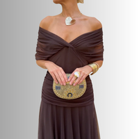 Palladine | Women's Off Shoulder Maxi Dress