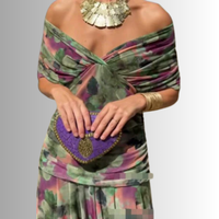 Palladine | Women's Off Shoulder Maxi Dress
