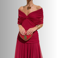Palladine | Women's Off Shoulder Maxi Dress
