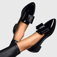 Penelope | Women's Pointed Toe Bow Loafers