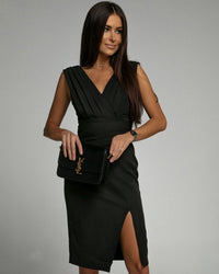 Persephone | Women's V-Neck Fitted Dress