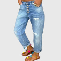 Petra | Women's Distressed Boyfriend Jeans