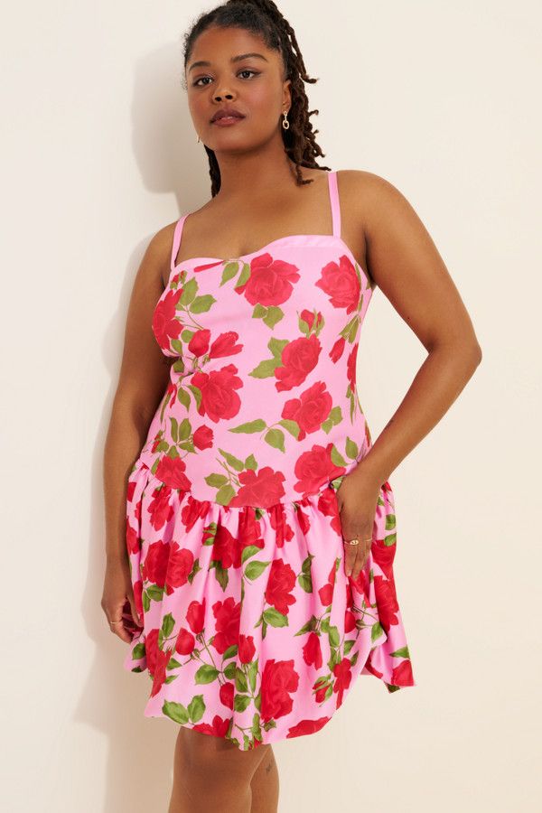 Pink Tiffany Skort Mini Dress