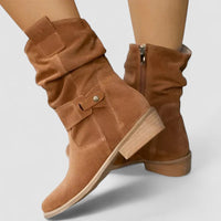 Eleanor | Supportive Orthopedic Boots Brown